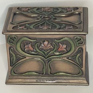 ART NOUVEAU RECTANGLE FLOWER BOX